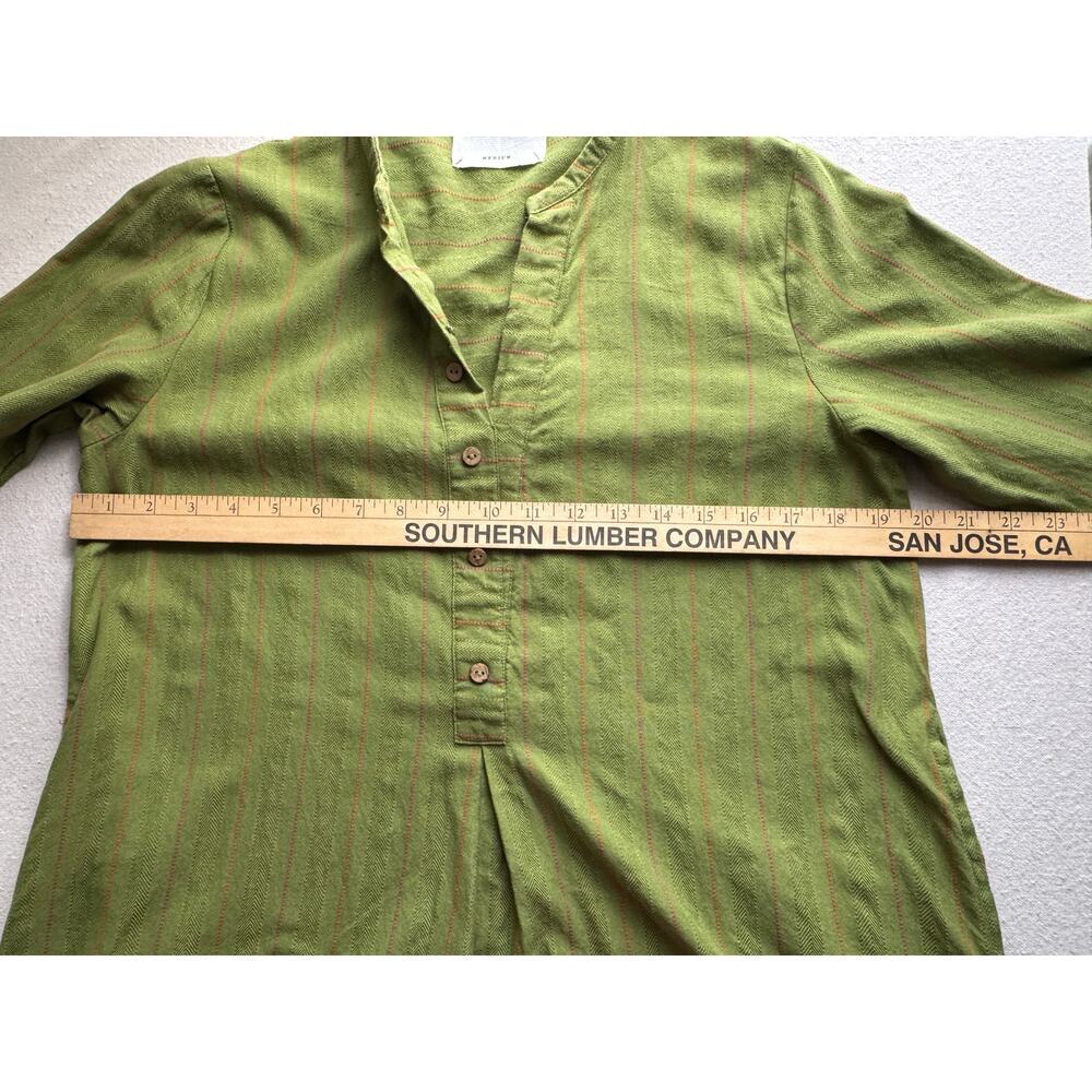 Chapter 2 by Khaadi Kurta tunic/dress green long sleeve - MED - Picture 14 of 15
